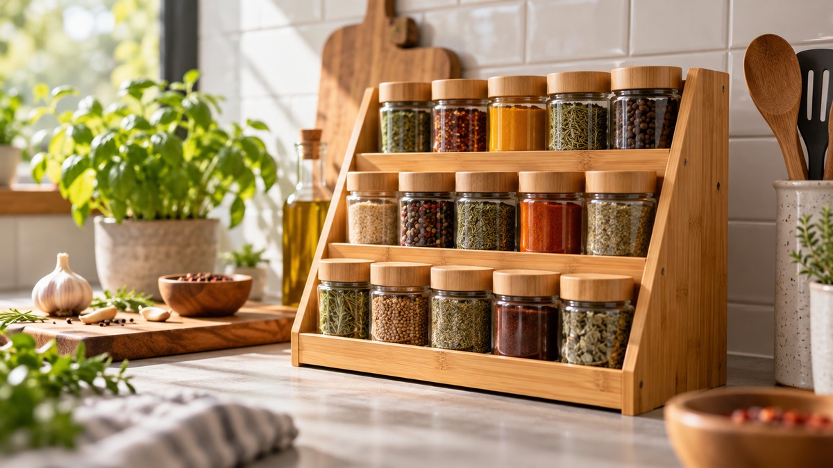 Bamboo Spice Shelf - product comparison guide