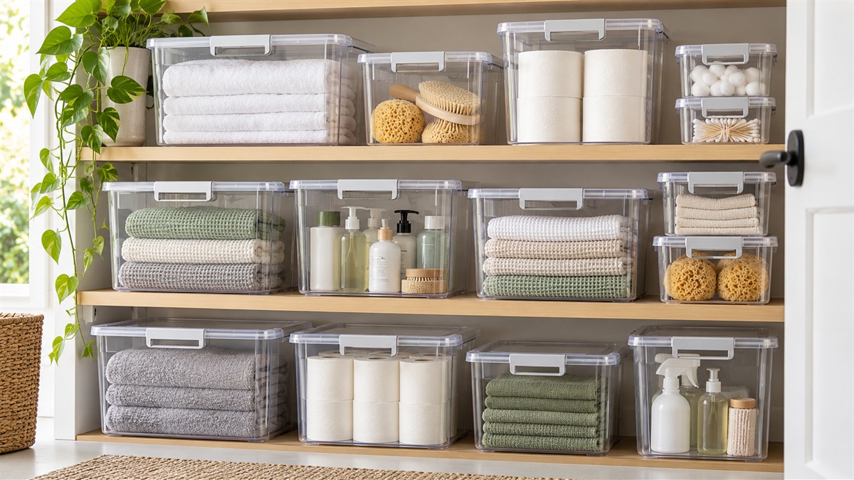 Best clear storage bins