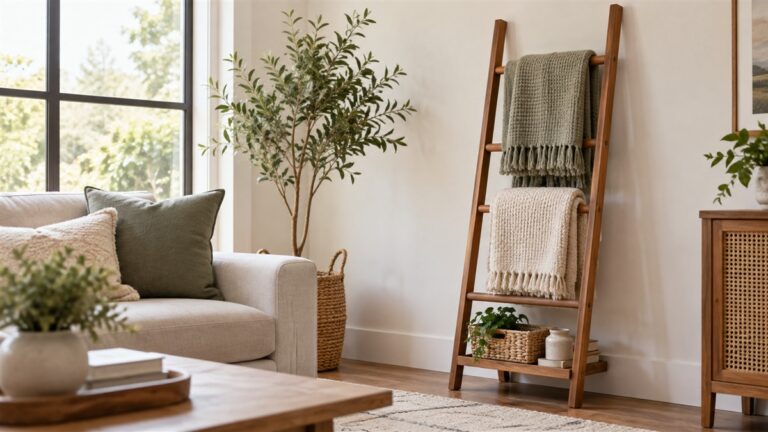Dgwjsu blanket ladder shelf review