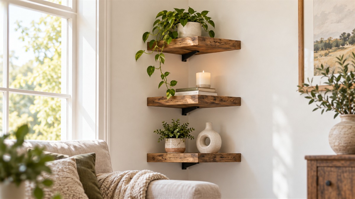 Fnbar corner floating shelves review