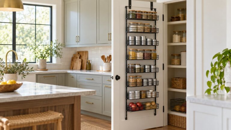 Moforoco 9 tier over door pantry rack review