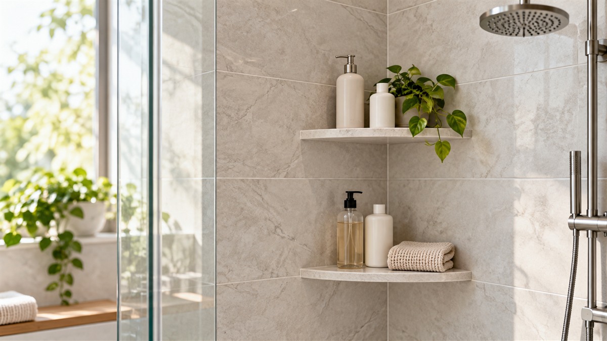 Shower corner