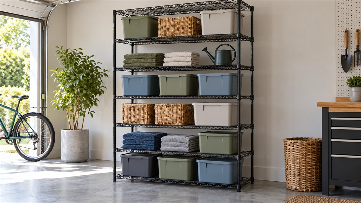 Sunlph 6 tier wire shelving adjustable shelves unit metal storage rack review