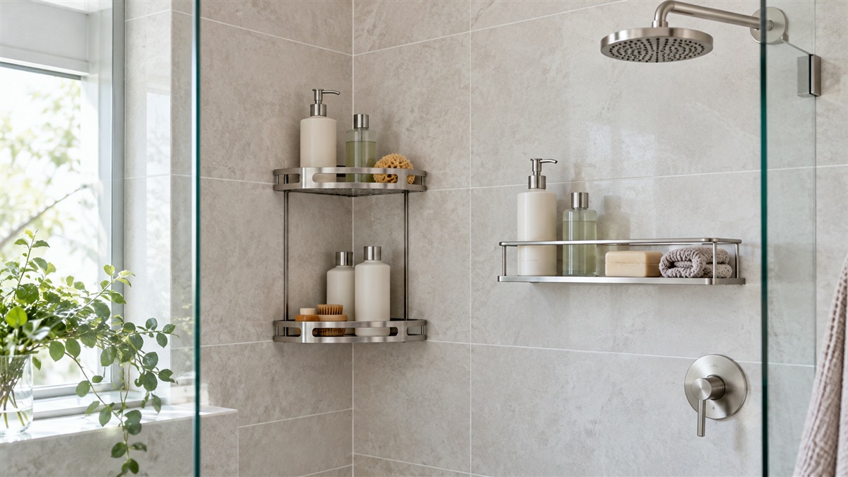 Best Bathroom Shower Shelves