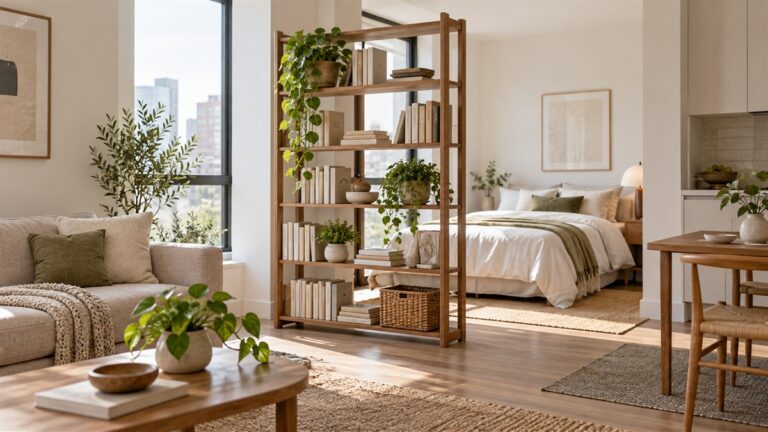 Best bookshelves for studio apartment