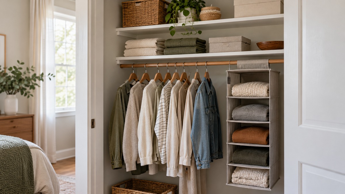 Best Closet Organization: Shelves or Hanging