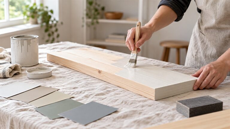 Best paint for wood shelves
