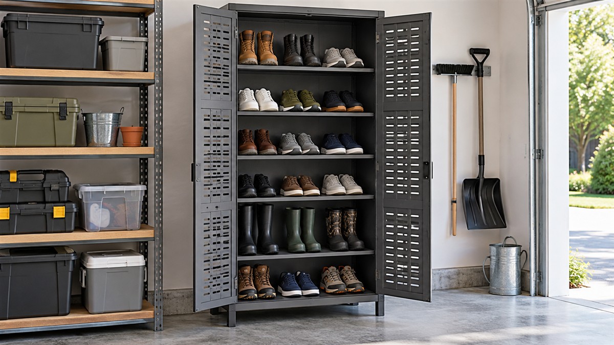 Best shoe closet for garage