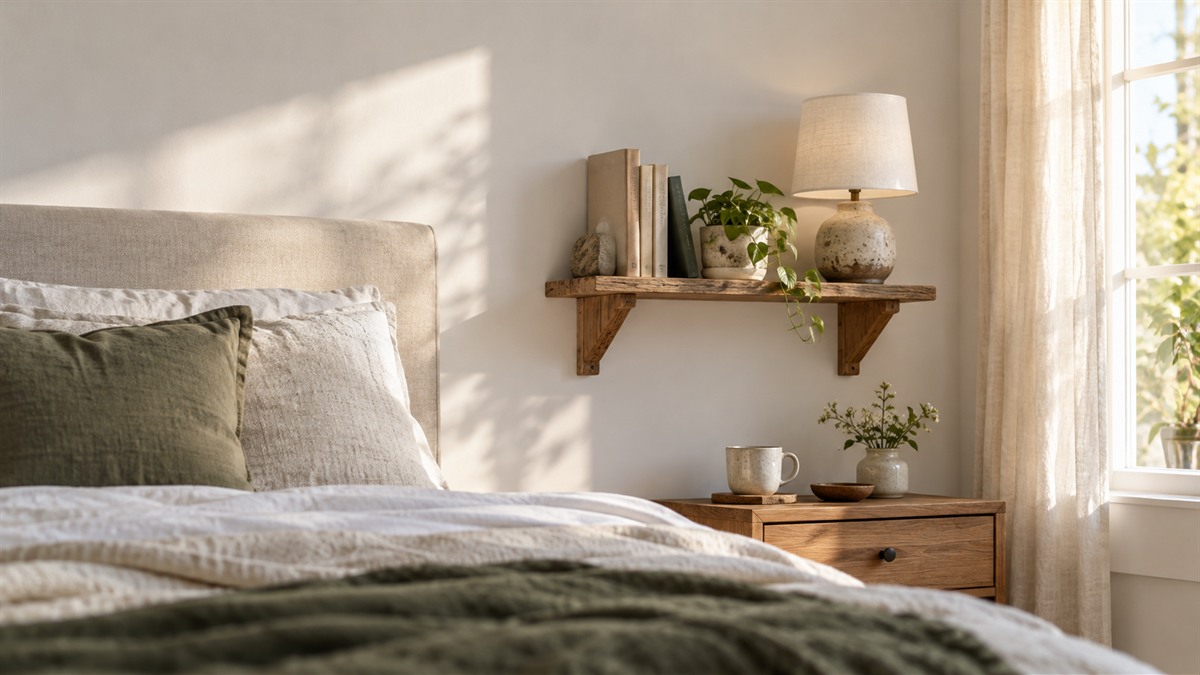 Best small wall shelves for bedroom