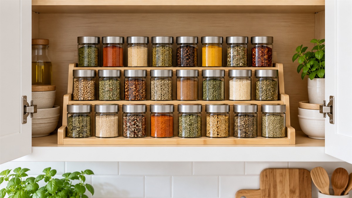 Best spice holder for cabinet