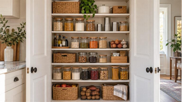 Best turning a small closet into a pantry