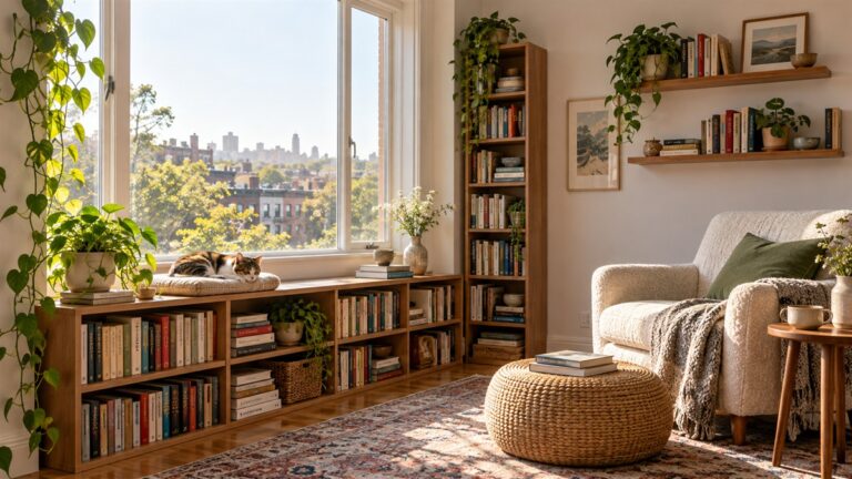 Creative ways to store books in a small room