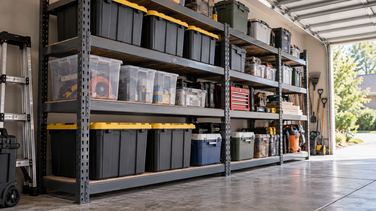 How Deep Should Garage Shelves Be