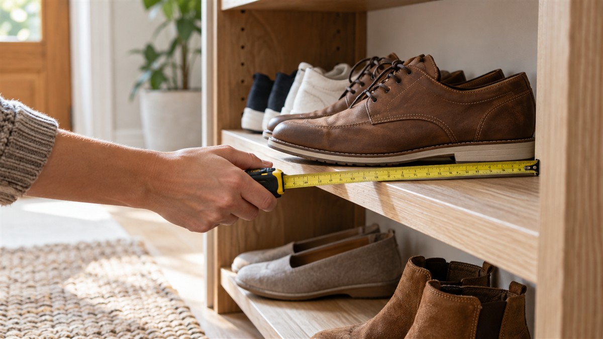 How Deep Should Shoe Shelves Be