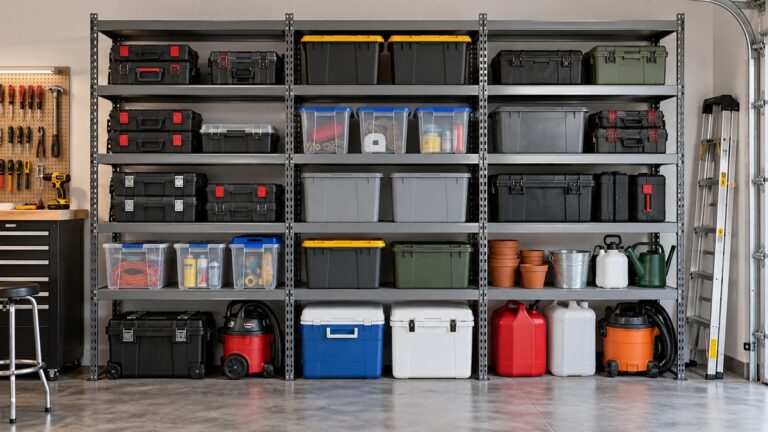 How Far Apart Should Garage Shelves Be