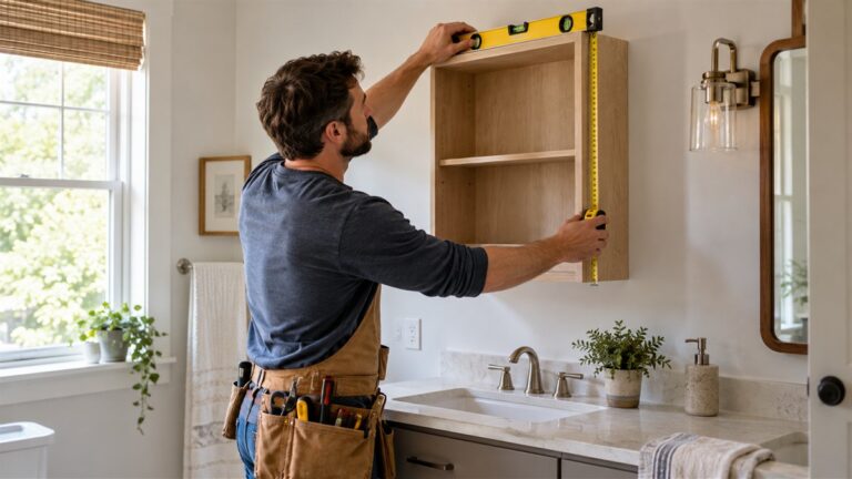 How High Should Bathroom Cabinets Be