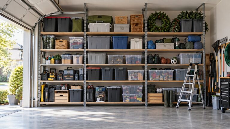 How High Should Garage Shelves Be