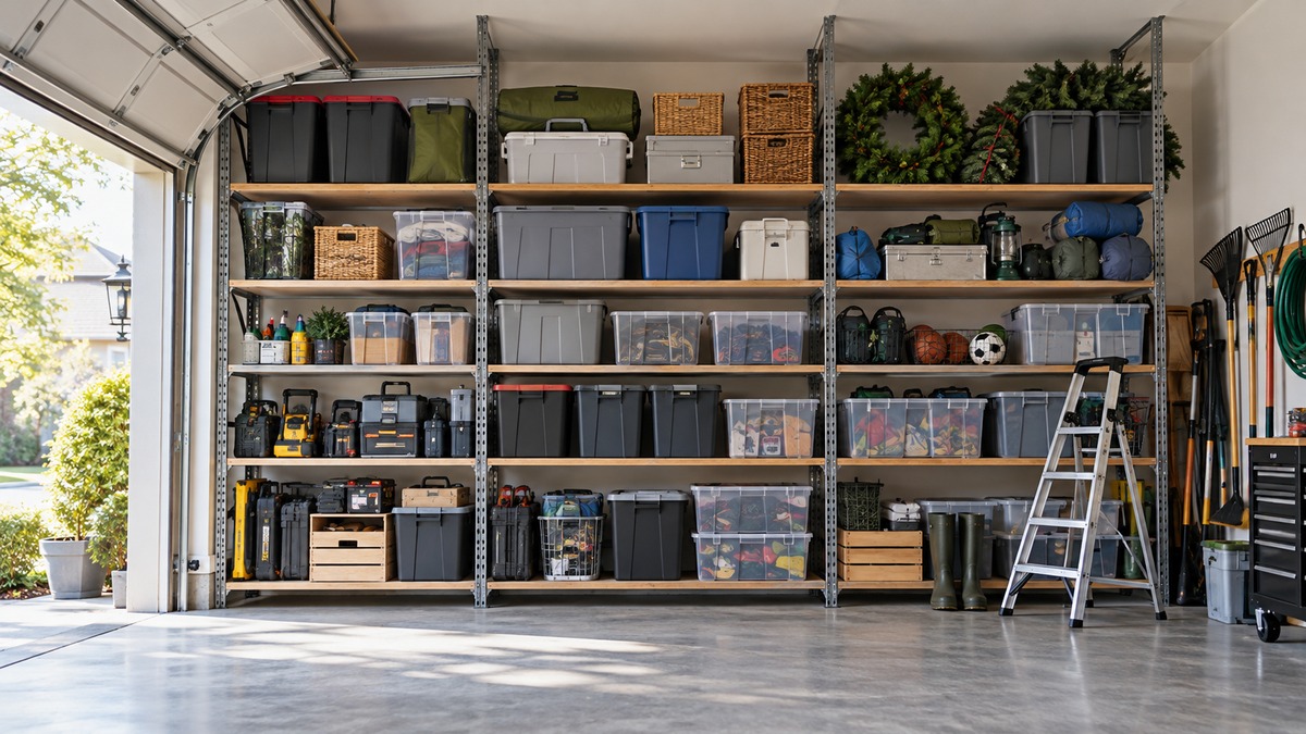 How High Should Garage Shelves Be