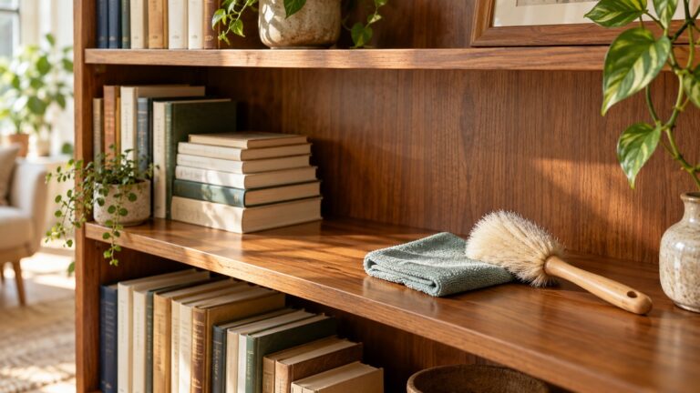 How to Clean a Bookshelf