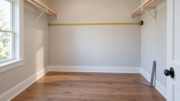 How to Measure a Closet for Shelves