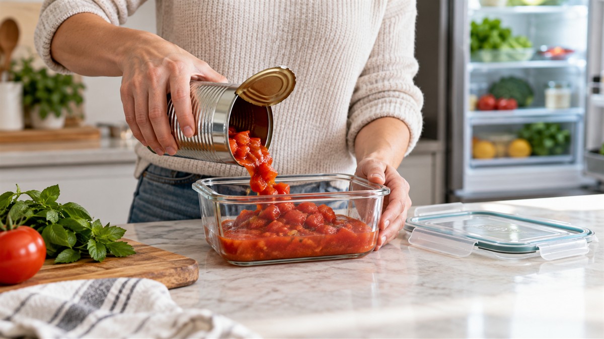 How to Store Canned Food After Opening
