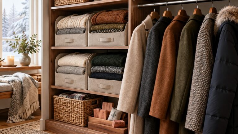 How to Store Winter Clothes in Closet