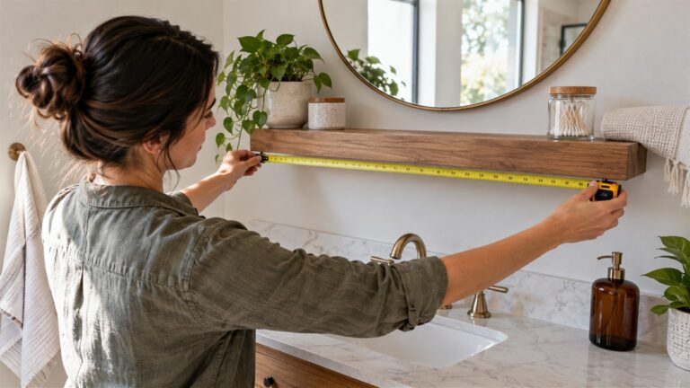 How Wide Should Bathroom Shelves Be