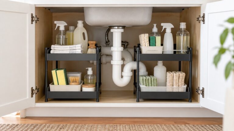 Under the sink organiser