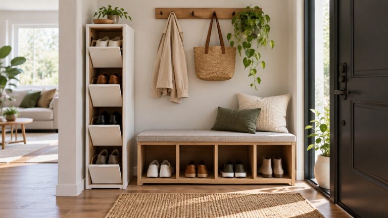Ways to store shoes in small spaces